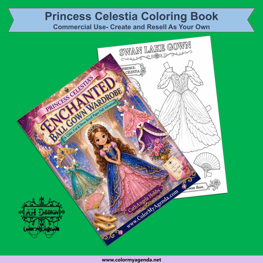 Celestia Paper Doll Wardrobe